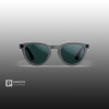 Ray-Ban Headliner (Gen 2) Глянцевый Серый с Прозрачно-Изумрудными Линзами